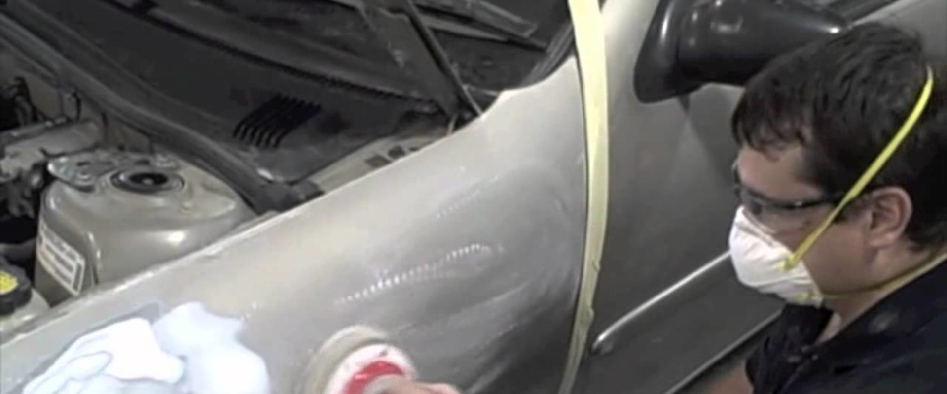 Prepping a Car for Painting