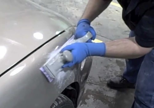 Auto Body Dent Repair Process